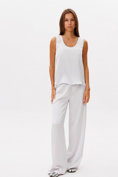 Брюки, топ THE NAME 2312 жемчуг - фото 2