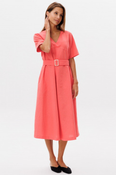 Платье THE NAME 2385 коралл - фото 1