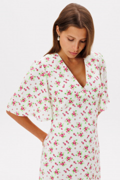 Платье THE NAME 2388 цветы - фото 3