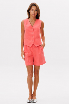 Жилет THE NAME 2395 коралл - фото 1