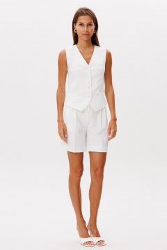 Жилет THE NAME 2397 молочный - фото 4