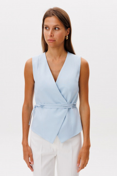 Жилет THE NAME 2399 голубой - фото 2