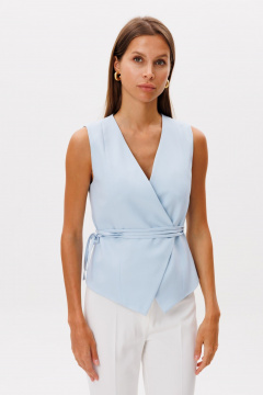 Жилет THE NAME 2399 голубой - фото 1