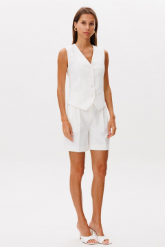 Жилет, шорты THE NAME 2400 молочный - фото 1