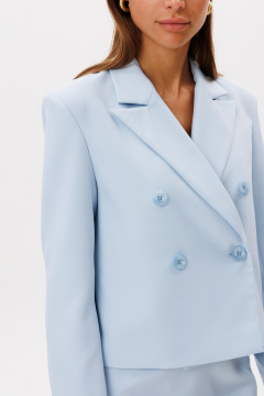 Жакет THE NAME 2405 голубой - фото 4