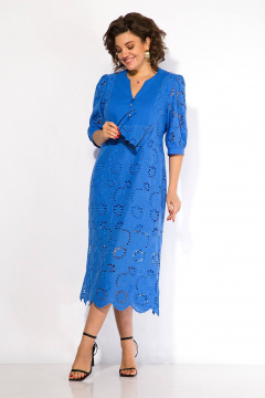 Платье Liliana 1453 василек - фото 2