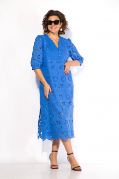 Платье Liliana 1453 василек - фото 1