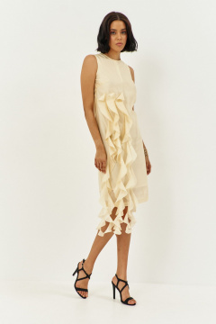 Платье FLAIM 2011 желтый_сливочный - фото 3