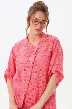 Брюки, жакет NikVa 901-7 коралл - фото 5