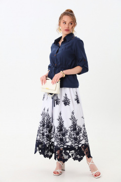 Жакет NikVa 918-5 индиго - фото 3