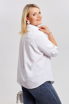 Блуза Таир-Гранд 62416 белый - фото 4