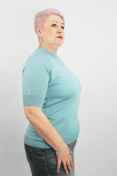 Джемпер Полесье С1205-24 5С2197-Д43 170,176 голубая_лагуна - фото 2