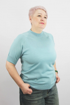 Джемпер Полесье С1205-24 5С2197-Д43 170,176 голубая_лагуна - фото 1