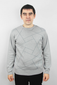 Джемпер Полесье С5396-23 4С0860-Д43 182,188 св.серый - фото 1