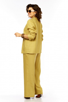 Брюки, жакет Диомант 2061 горчица - фото 2