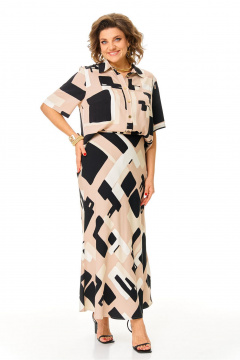 Блуза, юбка VI ORO VR-1169 камушки - фото 4