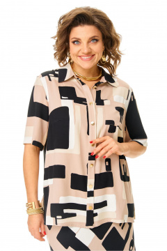 Блуза, юбка VI ORO VR-1169 камушки - фото 3