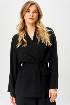 Брюки, жакет Laikony L-733 черный - фото 4