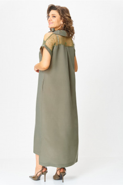 Платье Michel chic 2179 хаки - фото 2