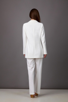 Брюки, жакет Rosheli 1144 молочный - фото 3