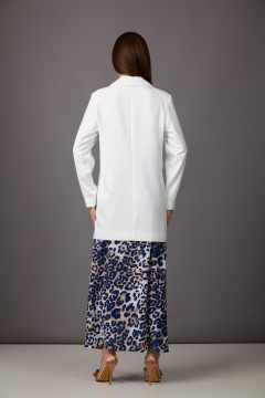 Жакет, комбинация Rosheli 1147 молочный_леопард - фото 3