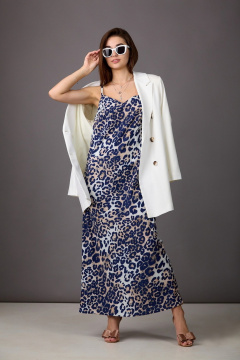 Жакет, комбинация Rosheli 1147 молочный_леопард - фото 2