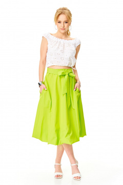 Юбка T&N 7654Ю лайм - фото 1
