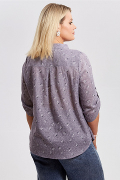 Блуза Таир-Гранд 62419 баклажан - фото 2