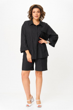 Рубашка, шорты KaVaRi 8047 черный - фото 4