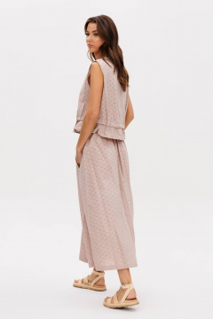 Летний костюм жилет и брюки свободного кроя Fantazia Mod 4823 - фото 4