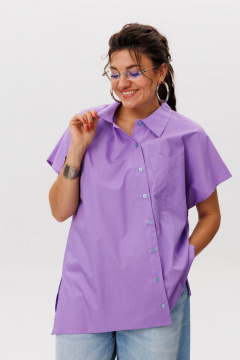 Рубашка Anelli 1618 сиреневый_рассвет - фото 1