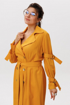 Платье Anelli 1577 янтарный_мед - фото 3