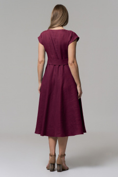 Платье AltaModa 1010-4 бордовый - фото 3