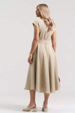 Платье AltaModa 1010-6 песочный - фото 2