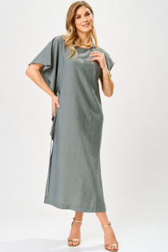 Платье Laikony L-523 полынь - фото 3