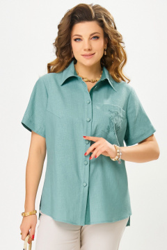 Блуза Fita 20464 нефрит - фото 4