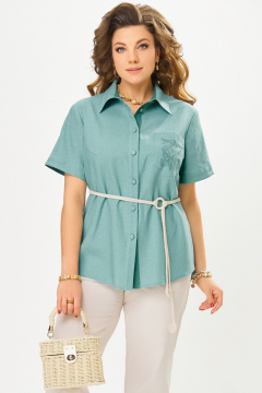 Блуза Fita 20464 нефрит - фото 2