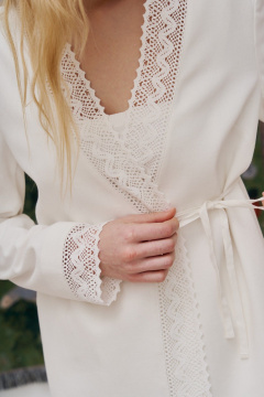 Брюки, жакет Lokka 1631 молочный - фото 5