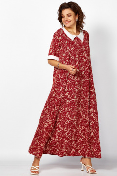 Платье BegiModa 1052 вино - фото 2