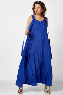 Платье BegiModa 1053 василек - фото 3