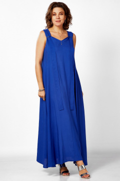 Платье BegiModa 1053 василек - фото 1