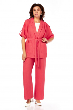 Брюки, жакет LaKona 11740 коралл - фото 1