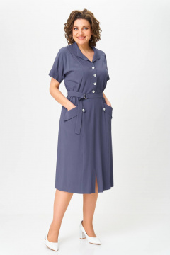 Платье Slaviaelit 552 деним - фото 5