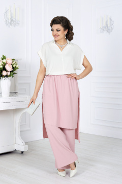 Блуза, брюки Ninele 6059 розовый - фото 4