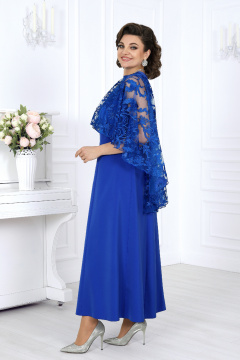 Накидка, платье Ninele 6060 василек - фото 2