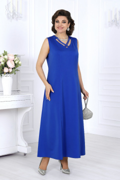 Накидка, платье Ninele 6060 василек - фото 3