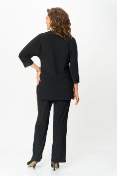 Блуза, брюки Svetlana-Style 3017 черный-пайетка - фото 2