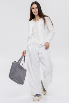 Кардиган AREOLA 13501 белый - фото 5