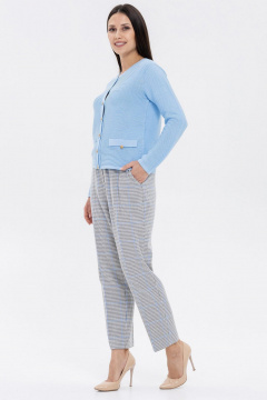 Жакет AREOLA 13502 голубой - фото 5