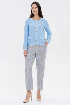 Жакет AREOLA 13502 голубой - фото 3